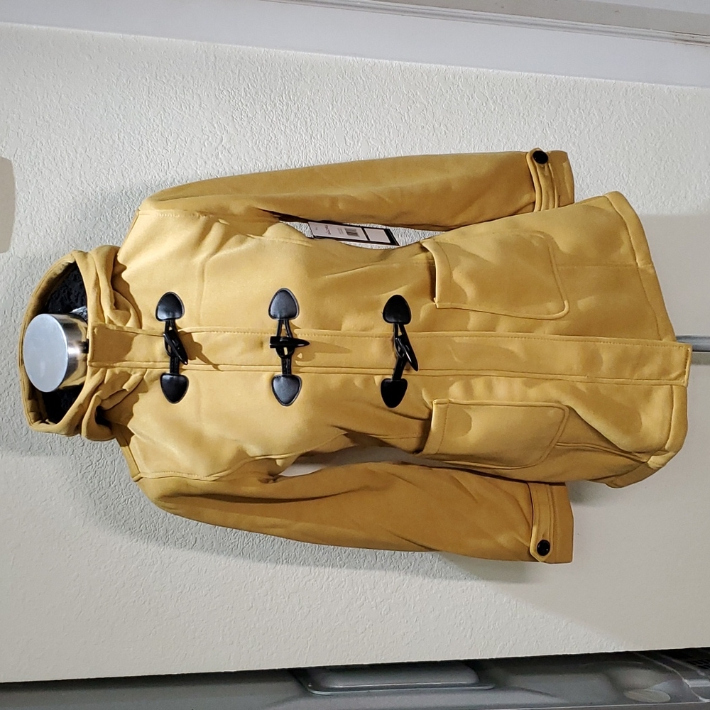 Big chill coat (mustard) small